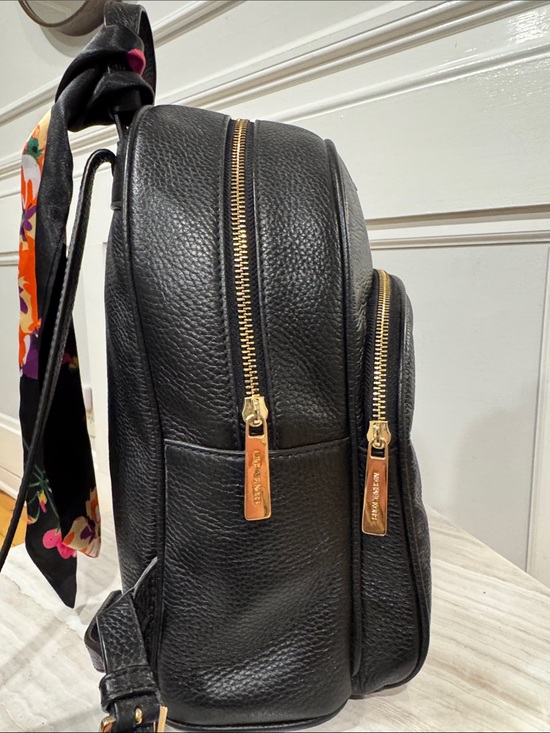 Michael Kors Bag Abbey Black Pebbled Leather Small Backpack main image 14